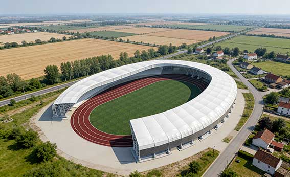 马里巴马科PTFE体育场膜结构